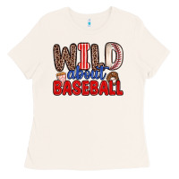 Bone wild about baseball Ladies Tee - Zillion Design Studio