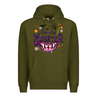 Army Green Candy Monster Premium Hoodie - texasbilliewilder