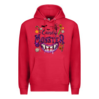 Cardinal Candy Monster Premium Hoodie - texasbilliewilder