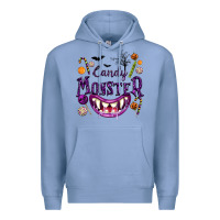 Colony Blue Candy Monster Premium Hoodie - texasbilliewilder