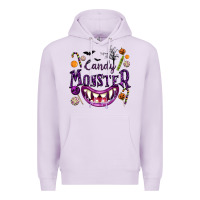 Lilac Candy Monster Premium Hoodie - texasbilliewilder