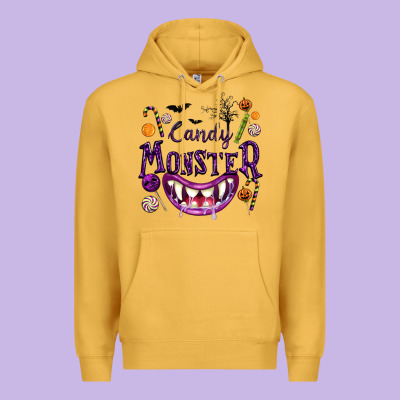 Candy Monster Premium Hoodie Designed By Texasbilliewilder