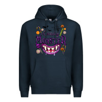 Navy Candy Monster Premium Hoodie - texasbilliewilder