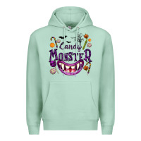 Seafoam Candy Monster Premium Hoodie - texasbilliewilder