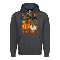 Smoke fall for jesus he never leaves Zipper Hoodie - MaliasSmallBusiness