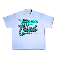 Grape Ice mama tried aztec turquoise Urban Heavy Tee - AdoDesignShop