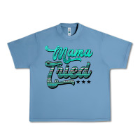 Pebble Blue mama tried aztec turquoise Urban Heavy Tee - AdoDesignShop