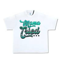 White mama tried aztec turquoise Urban Heavy Tee - AdoDesignShop