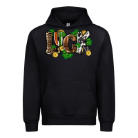 Black Western luck St. Patrick's Day Urban Hoodie - CowGirlArtShop
