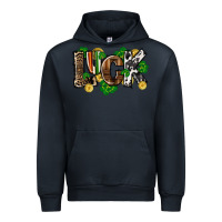 Navy Western luck St. Patrick's Day Urban Hoodie - CowGirlArtShop