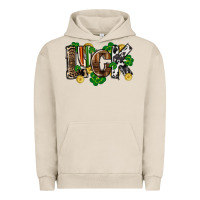 Pigment French Oak Western luck St. Patrick's Day Urban Hoodie - CowGirlArtShop