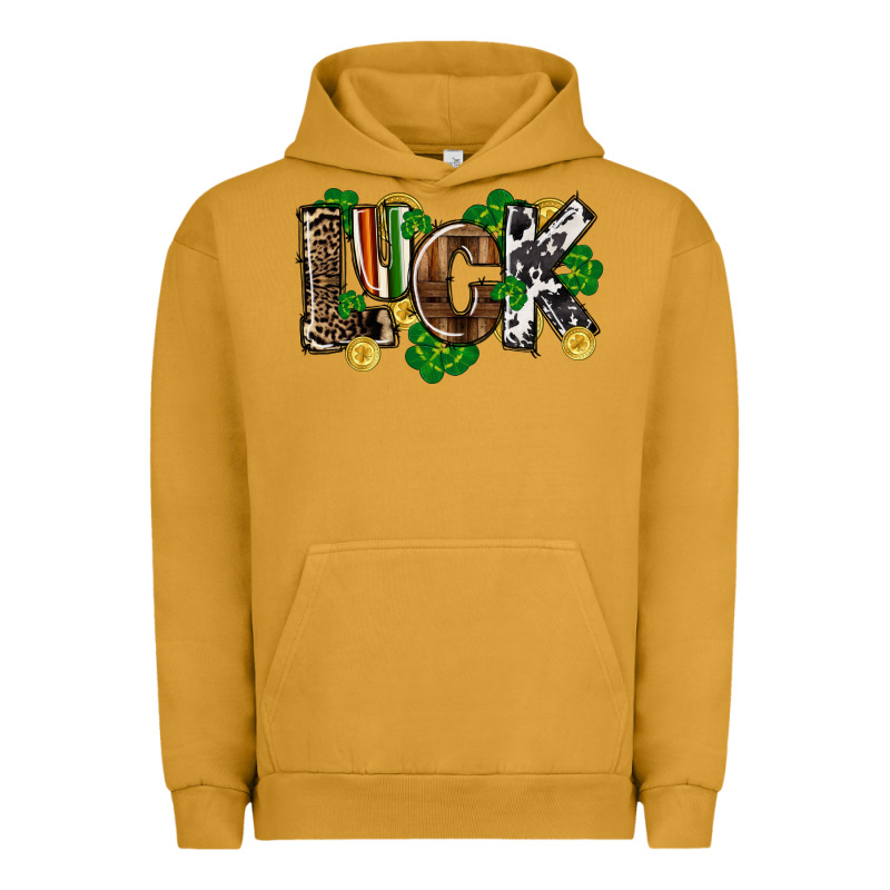 Western Luck St. Patrick's Day Urban Hoodie by CowGirlArtShop | Teevron