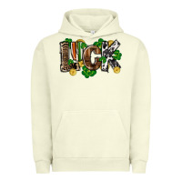 Pigment Pistachio Western luck St. Patrick's Day Urban Hoodie - CowGirlArtShop