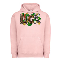 Pigment Salmon Western luck St. Patrick's Day Urban Hoodie - CowGirlArtShop