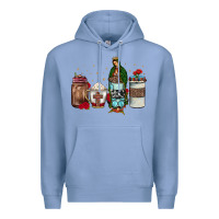 Colony Blue our lady of guadalupe coffee Premium Hoodie - JahusDesignShop