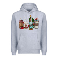 Heather Grey our lady of guadalupe coffee Premium Hoodie - JahusDesignShop