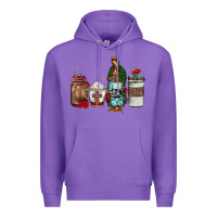 Purple our lady of guadalupe coffee Premium Hoodie - JahusDesignShop