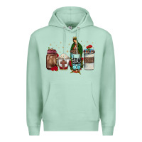 Seafoam our lady of guadalupe coffee Premium Hoodie - JahusDesignShop