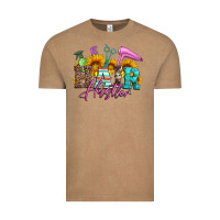 Vintage Coffee hair hustler hairstylist Vintage Tee - Artiststas
