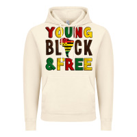 Vintage Artic young black and free Vintage Hoodie - Artiststas