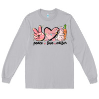 Moon Dust peace love easter Long Sleeve Tee - MaliasSmallBusiness