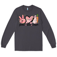 Smoke peace love easter Long Sleeve Tee - MaliasSmallBusiness