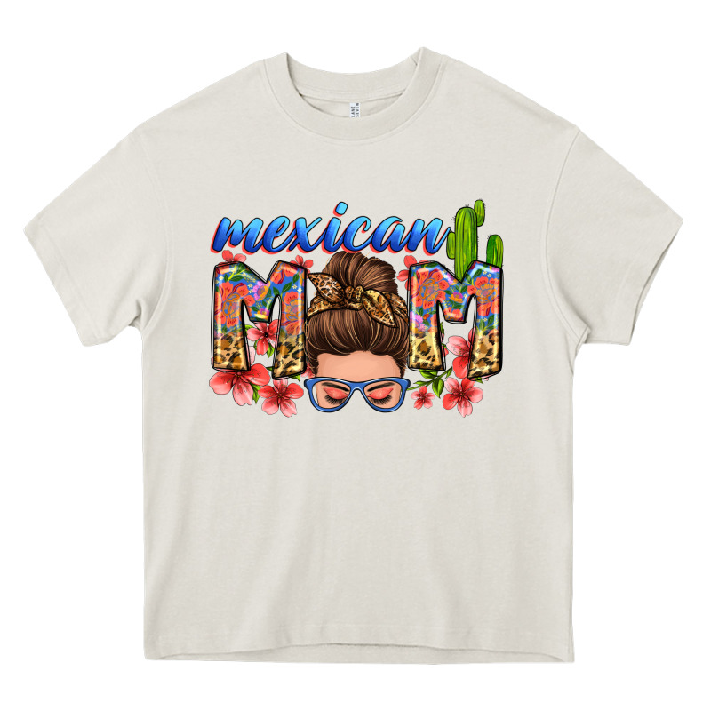 Mexican Mom Heavy Core Tee by Zillion Design Studio | Teevron
