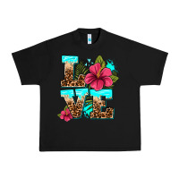 Black love summer with flowers Urban Heavy Tee - AdoDesignShop