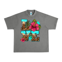 Tornado love summer with flowers Urban Heavy Tee - AdoDesignShop