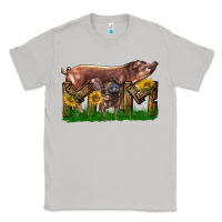 Moon Dust Western Mom With Duroc Pig And Baby Pig Classic Tee - LillyAllenDesigns