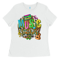White music teacher Ladies Tee - texasbilliewilder
