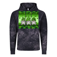 Cloud Black st patricks gnomes Vintage Hoodie - Jasminsmagicworld