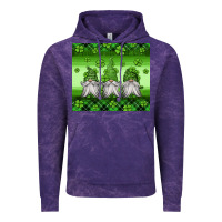 Cloud Purple st patricks gnomes Vintage Hoodie - Jasminsmagicworld