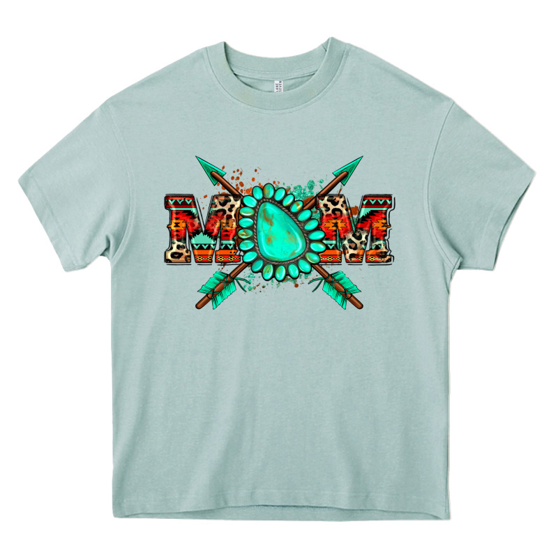 Aztec Mom Heavy Core Tee by Zillion Design Studio | Teevron