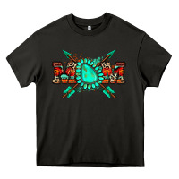Asphalt aztec mom Heavy Core Tee - Zillion Design Studio
