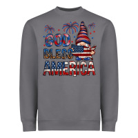 Storm god bless america Heavyweight Sweatshirt - NancyCooperArtShop