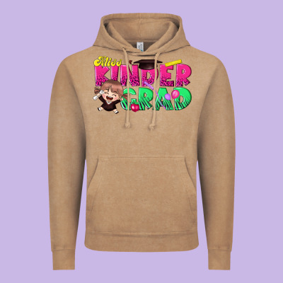 Miss Kinder Grad Vintage Hoodie Designed By Ranaportraitstore
