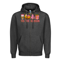 Tis The Season Zipper Hoodie | Teevron