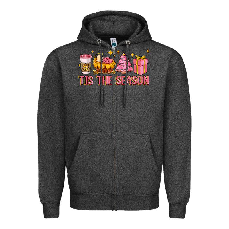 Tis The Season Zipper Hoodie by MaliasSmallBusiness | Teevron