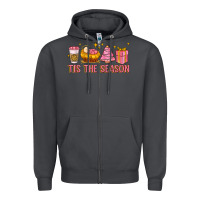 Smoke tis the season Zipper Hoodie - MaliasSmallBusiness