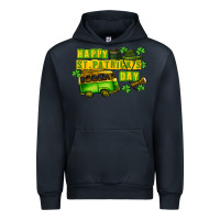 Navy Camper Happy St. Patrick's Day Urban Hoodie - CowGirlArtShop