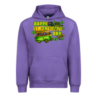 Tulip Camper Happy St. Patrick's Day Urban Hoodie - CowGirlArtShop