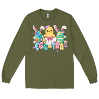 Army Green i am eggtra Long Sleeve Tee - MaliasSmallBusiness
