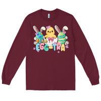 Burgundy i am eggtra Long Sleeve Tee - MaliasSmallBusiness