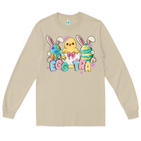 Mushroom i am eggtra Long Sleeve Tee - MaliasSmallBusiness