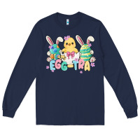 Navy i am eggtra Long Sleeve Tee - MaliasSmallBusiness