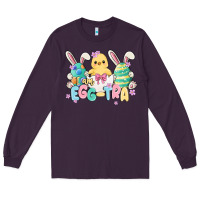 Plum i am eggtra Long Sleeve Tee - MaliasSmallBusiness