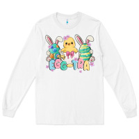 White i am eggtra Long Sleeve Tee - MaliasSmallBusiness