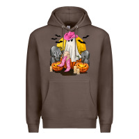 Coffee Halloween Cowgirl Costumes Premium Hoodie - texasbilliewilder