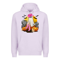 Lilac Halloween Cowgirl Costumes Premium Hoodie - texasbilliewilder